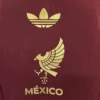 2025 Mexico Gold Cup Maroon Football Jersey
