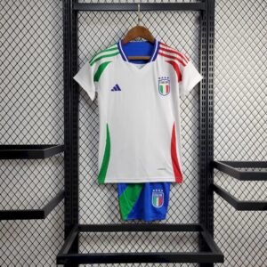2024 Kids Size Italy Away Soccer Shirt 1:1 Thai Quality