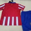 2024/2025 Kids Size Atletico Madrid Home Soccer Jersey 1:1 Thai Quality