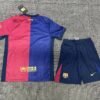 2024-2025 KIDS Barcelona Home Travis Scott Joint Edition Football Shirt 1:1 Thai Quality