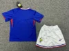 2024 Kids Size France Home Football Shirt 1:1 Thai Quality