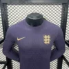 2024-2025 Player Version England Away Long Sleeve Football Jersey 1:1 Thailand Quality