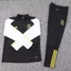 2023/2024 Algeria Half-Pull Training Suit Black Shirt