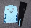 2023/2024 West Ham United Half-Pull Training Suit light blue Football Shirt 1:1 Thai Quality