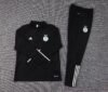 2023/2024 Algeria Half-Pull Training Suit Black Shirt