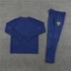 2023/2024 Portugal Half-Pull Training Suit Royal Blue Football Shirt