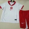 2024 Kids Size Poland Home Football Shirt 1:1 Thai Quality