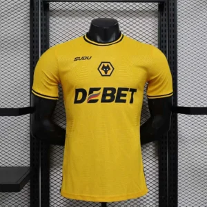 2024-2025 Player Version Wolverhampton Wanderers Wolves Home Football Shirt 1:1 Thai Quality