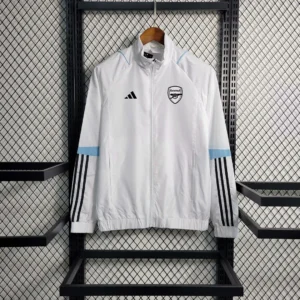 2023-2024 Windbreaker Arsenal White-Football Shirt 1:1 Thai Quality