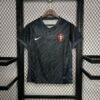 2024 Portugal Goalkeeper Black Football Shirt 1:1 Thai Quality