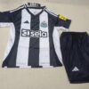 2024/2025 Kids Size Newcastle United Home Soccer Jersey 1:1 Thai Quality