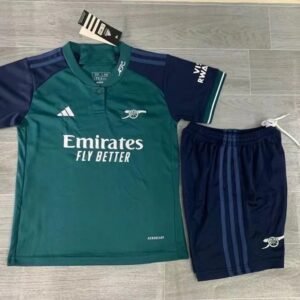 2023/2024 Arsenal Third Away Soccer Jersey Kids Size