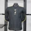 2025 Mexico Gold Cup Black Jersey Long Sleeve