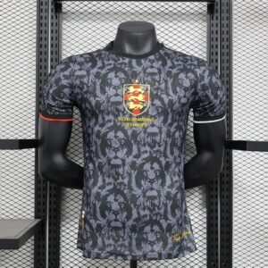 2024 Player Version England Special Edition Gray and black Football Shirt 1:1 Thai Quality