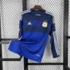 2014 Retro Long Sleeve Argentina Away Football Shirt 1:1 Thai Quality