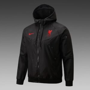 2024/2025 Liverpool Windbreaker Black Soccer Jersey 1:1 Thai Quality