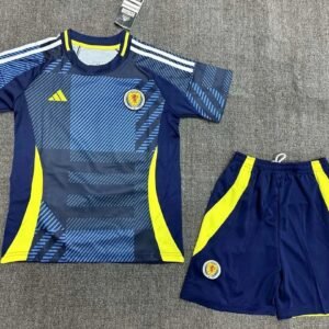 2024 Kids Size Scotland National Team Home Football Shirt 1:1 Thai Quality