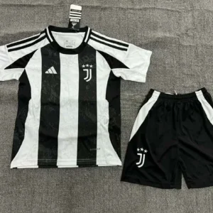 2024/2025 Juventus Home Soccer Jersey 1:1 Thai Quality Kids Size