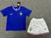 2024 Kids Size France Home Football Shirt 1:1 Thai Quality