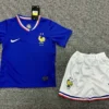 2024 Kids Size France Home Football Shirt 1:1 Thai Quality