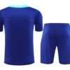 2024 Brazil pre-match training Blue Shirt+Shorts 1:1 Thai Quality