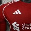 2025-2026 Long Sleeve Player Version Liverpool FC Home Football Shirt 1:1 Thai Quality
